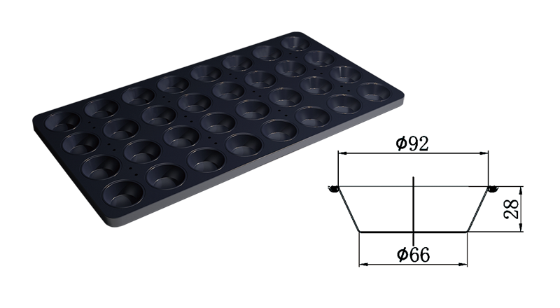 Muffin Mould-32 Indents