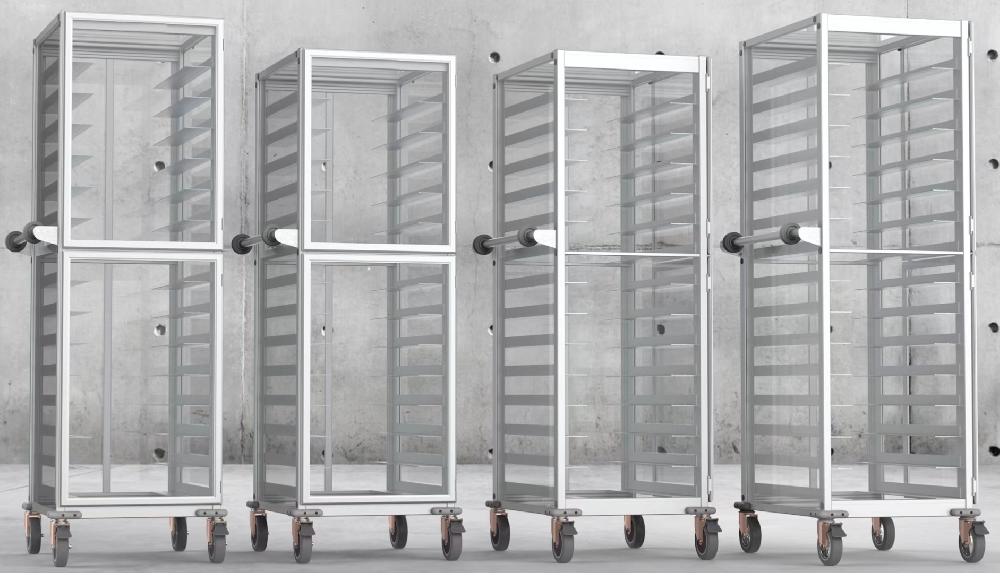 Innovative Trolleys Introduced In Bakery China show